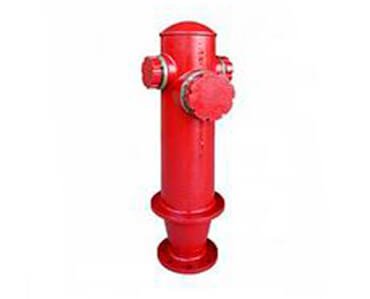 Hidrante Coluna Vermelho